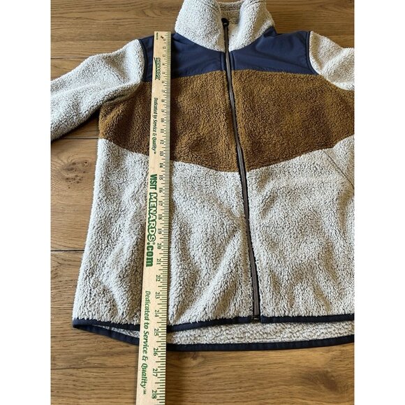 Kuhl Prism Jacket Womens Large Brown Beige Color Block Zip Up Fleece Outdoors‎ - Picture 3 of 16